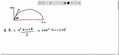 a-projectile-is-fired-with-an-initial-speed-of-200-ms-and-angle-of-elevation-60circ-find-a-the-range-of-the-projectile-b-the-maximum-height-reached-and-c-the-speed-at-impact-2