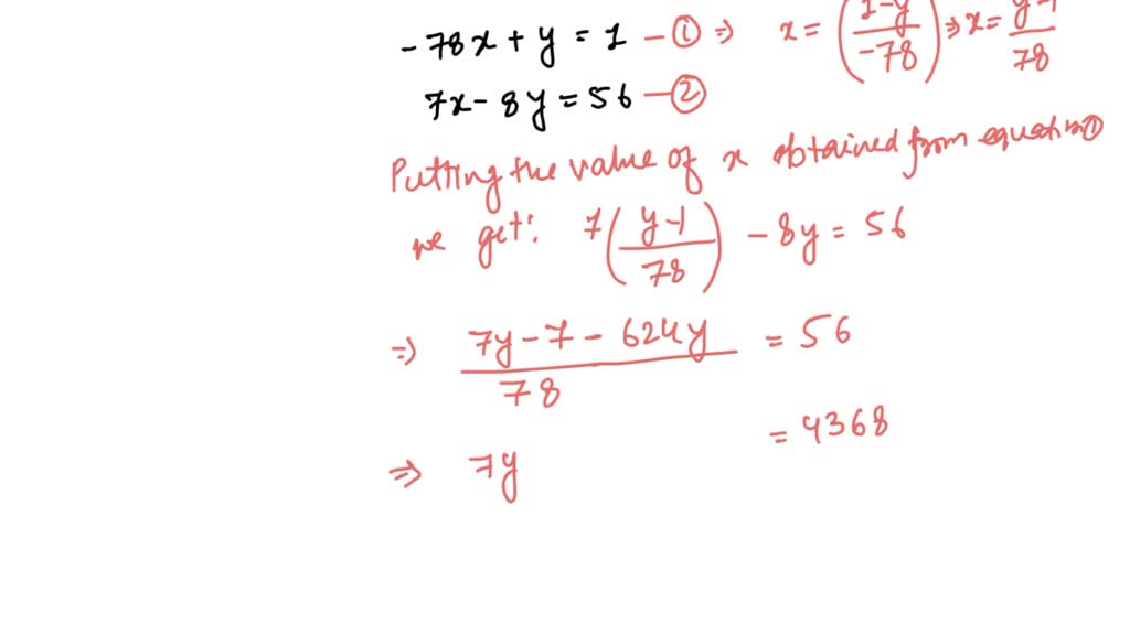 x 2y 9 and 2x y 8 substitution method