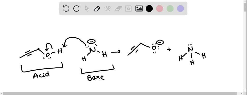 Solved Draw The Structures Of The Conjugates And Label Each Reactant