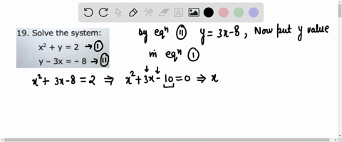 19-solve-the-system-x2-y-2-y-3x-8-71922