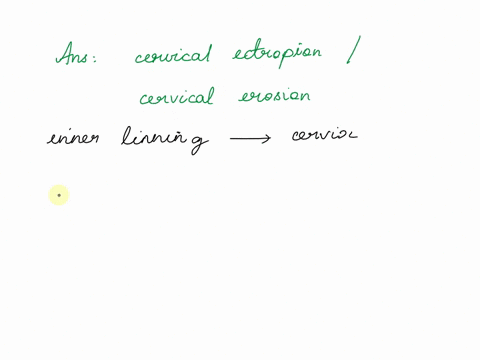 a-nurse-observes-a-few-small-yellow-nodules-on-the-cervix-of-a-client-during-the-speculum-exam-they-are-not-painful-or-odorous-and-a-thin-clear-discharge-is-present-the-nurse-recognizes-that-49935