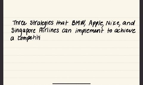 critically-discuss-any-three-strategies-that-bmw-apple-nike-and-singapore-air-can-implement-to-achieve-a-competitive-advantage-through-their-operations-function-20-marks-include-intext-reference-and-r