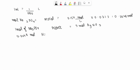 1266-answer-lhe-following-for-the-reaction-3agno-aq-napo_aq-agpo4s-3nanoaq-how-many-milliliters-of-0265-m-agno-solution-are-required-to-react-with-312-ml-of-0154-m-nazpo4-solution-how-many-g-13617