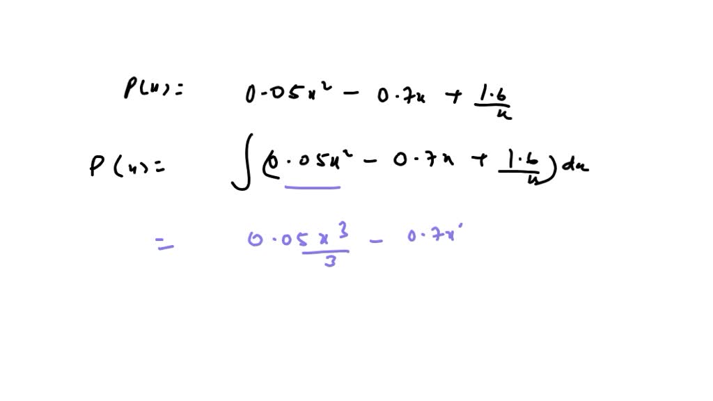 SOLVED Thank you very much. Write the general antiderivative (Use C