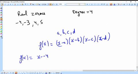 form-a-polynomial-whose-real-zeros-and-degree-are-given-zeros-4-345-degree-4-type-a-polynomial-with-integer-coefficients-and-a-leading-coefficient-of-1_-fx-simplify-your-answer-08905