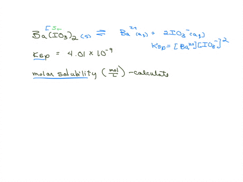 the-solubility-product-constant-ksp-of-baio32-is-401-10-9-what-is-its-molar-solubility-s0-in-moll