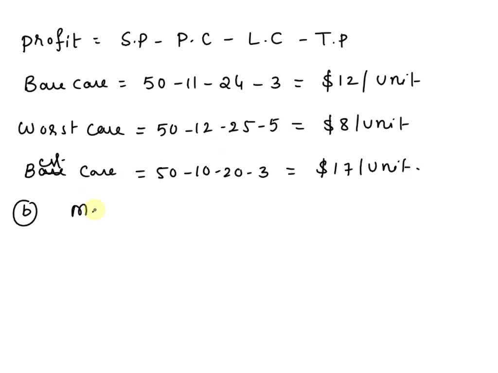 Compute Profit Distribution Using Combination Method The management of Brinkley Corporation is interested in using ...