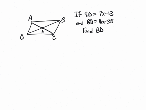 4in-parallelogram-abcd-if-ed-7x-13-and-bd-i6x-38-find-bd-40182