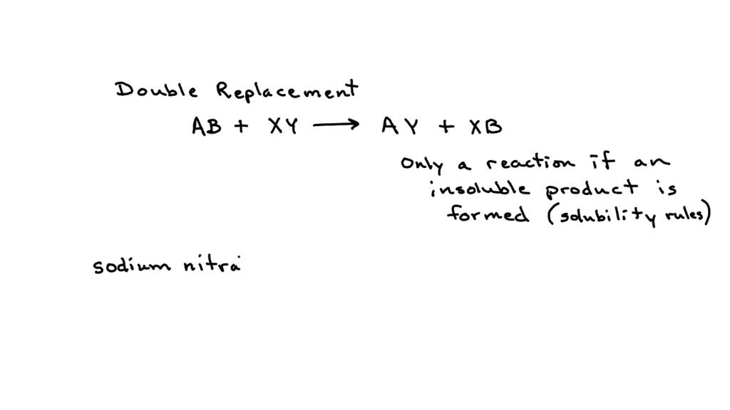 Solved Does A Reaction Occur When Aqueous Solutions Of Sodium Iodide And Calcium Nitrate Are 4651