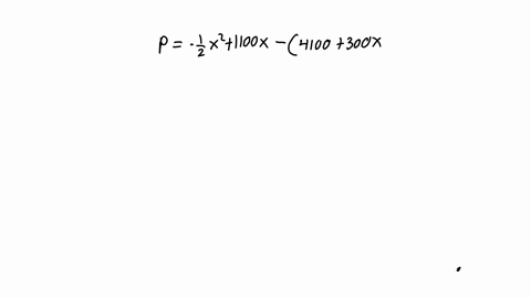the-total-cost-cx-and-total-revenue-rx-functions-for-producing-x-items-are-shown-below-where-0-x-1200-cx-4100-300x-and-rx-1100x-a-find-the-total-profit-function-px-b-find-the-number-of-items-99125