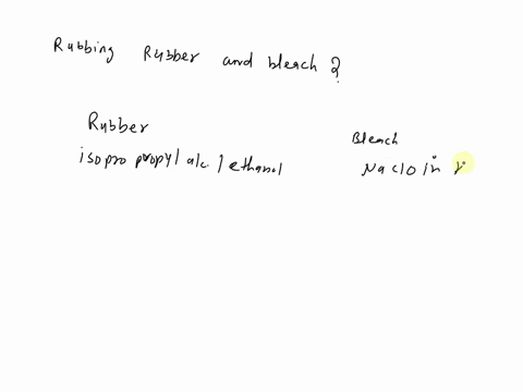 can-someone-please-explain-the-chemical-reaction-between-rubbing-alcohol-and-bleach-44182