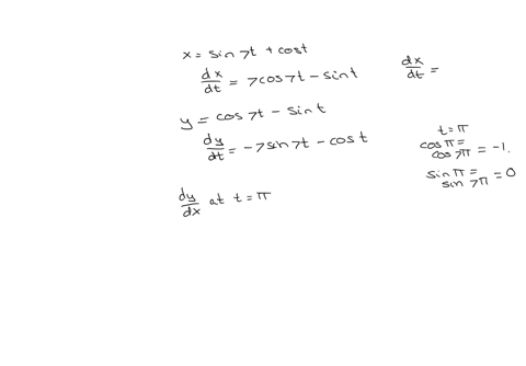 find-an-equation-of-the-tangent-to-the-curve-at-the-point-corresponding-to-the-given-value-of-the-parameter-x-sin7t-cost-y-cos7t-sint-t