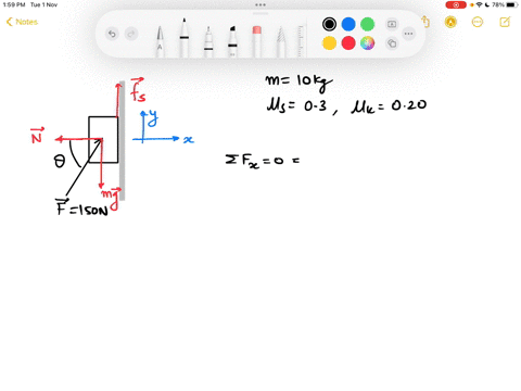 45-a-force-of-magnitude-f-150-n-acts-on-block-of-mass-m-10-kg-knowing-that-the-coefficients-of-friction-between-the-block-and-the-plane-are-ps-03-and-hx-02-determine-the-range-of-values-of-f-65293