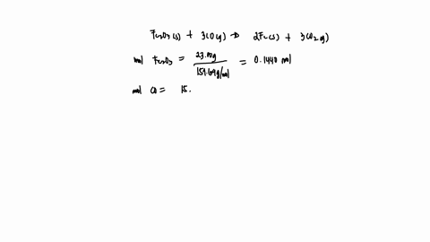 ironiii-oxide-reacts-with-carbon-monoxide-according-to-the-equation-fe2o3s3cog2fes3co2g-a-reaction-mixture-initially-contains-2300-g-fe2o3-and-1546-g-co-once-the-reaction-has-occurred-as-com-41424