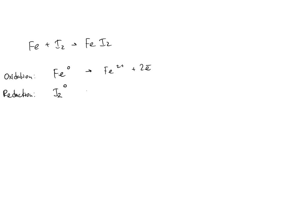 Solved Study This Chemical Reaction Fe I Felz Then Write Balanced