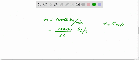 water-flows-through-a-variable-area-pipe-with-a-mass-flow-rate-of-10000-kgmin-determine-the-minimum-diameter-of-the-pipe-if-the-flow-velocity-is-not-to-exceed-5-ms-assume-density-of-water-to-06546