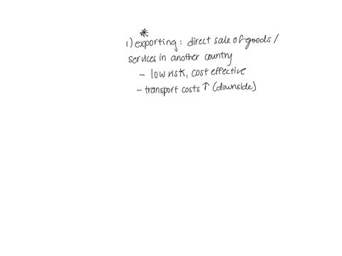discuss-with-examples-the-strategies-a-business-can-use-to-enter-an-international-market