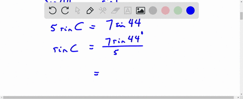 given-a-44-a-5-c-7-find-the-angles-c-a__-765-only-b-7658-and-135-c-297-only-d-none-0-a-0-b-06178