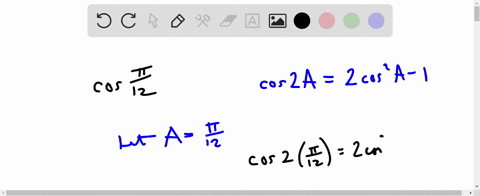 use-a-half-angle-formula-to-find-the-exact-value-of-the-given-trigonometric-function-do-not-use-a-calculator-cospi12-57152