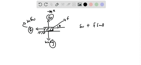 1-a-box-with-mass-m-is-dragged-across-a-level-floor-with-coefficient-of-kinetic-friction-k-by-a-rope-that-is-pulled-upward-at-an-angle-theta-above-the-horizontal-with-a-force-of-magnitude-f-78007