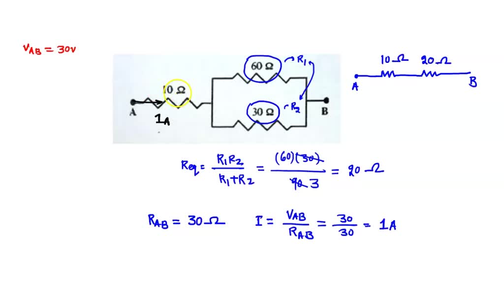 SOLVED: Three resistors are placed in a circuit as shown: The potential ...