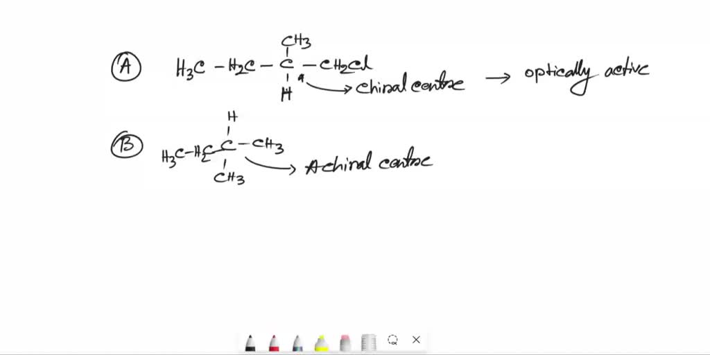 SOLVED: Which one of the following compounds is not optically active? A ...