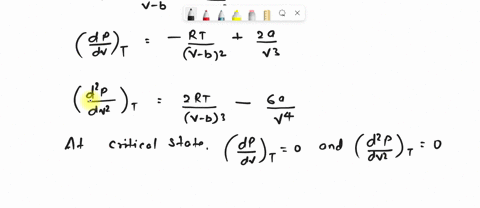 the-state-equation-of-a-real-gas-can-be-given-as-the-van-der-waals-equation-an-p-v2-v-_-5-bn-nrt-12-show-that-the-critical-point-of-the-equation-is-at-8a-3b-t-pc-27rb-27b2-8-after-rescaling-53807