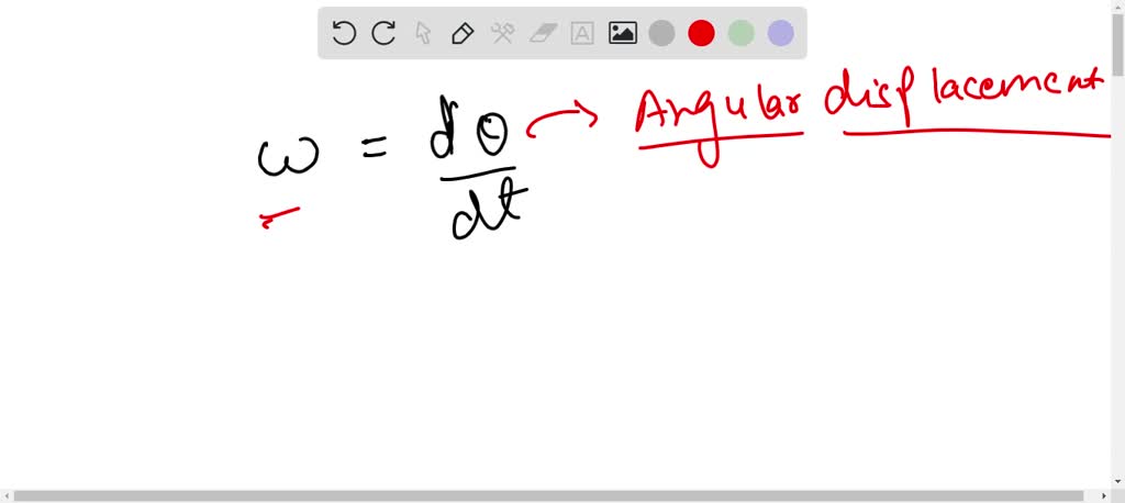 SOLVED: The angular velocity depends upon the rate of change of the? (a ...