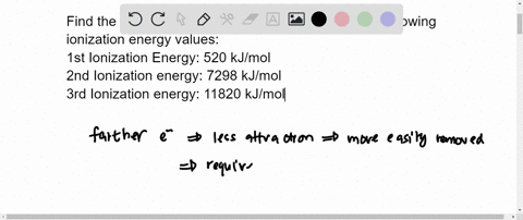 determine-the-number-of-valence-electrons-present-in-this-element-based-on-the-ionization-energy-values-1st-ionization-energy-520-kjmol-2nd-ionization-energy-7298-kjmol-3rd-ionization-energy-11820-kjm