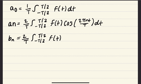what-is-the-fourier-series-of-ft-sen2-t-cos3-t