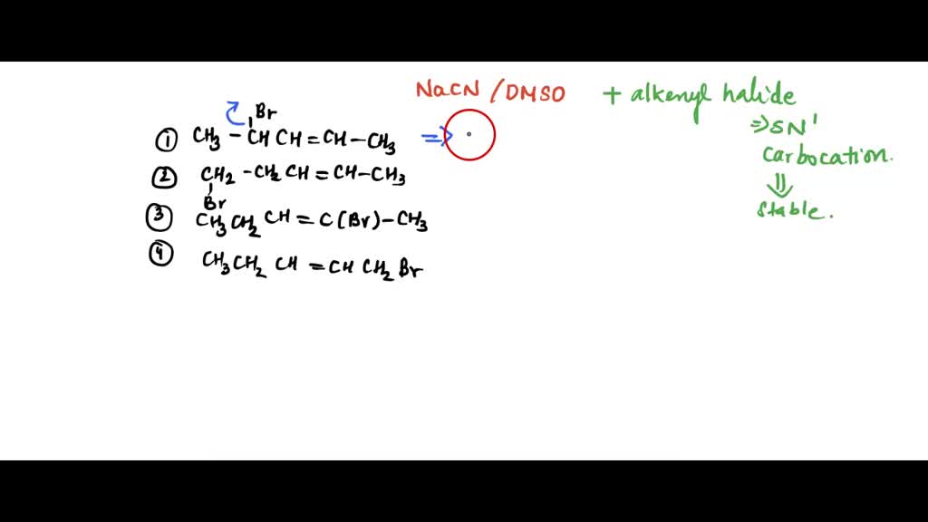 Solved: Which Substrate Would React Most Rapidly With Sodium Cyanide In 