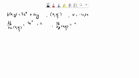 find-the-directional-derivative-of-the-function-at-the-given-point-in-the-direction-of-the-vector-v-fx-y-7ex-siny-0-3-v-10-24-45028