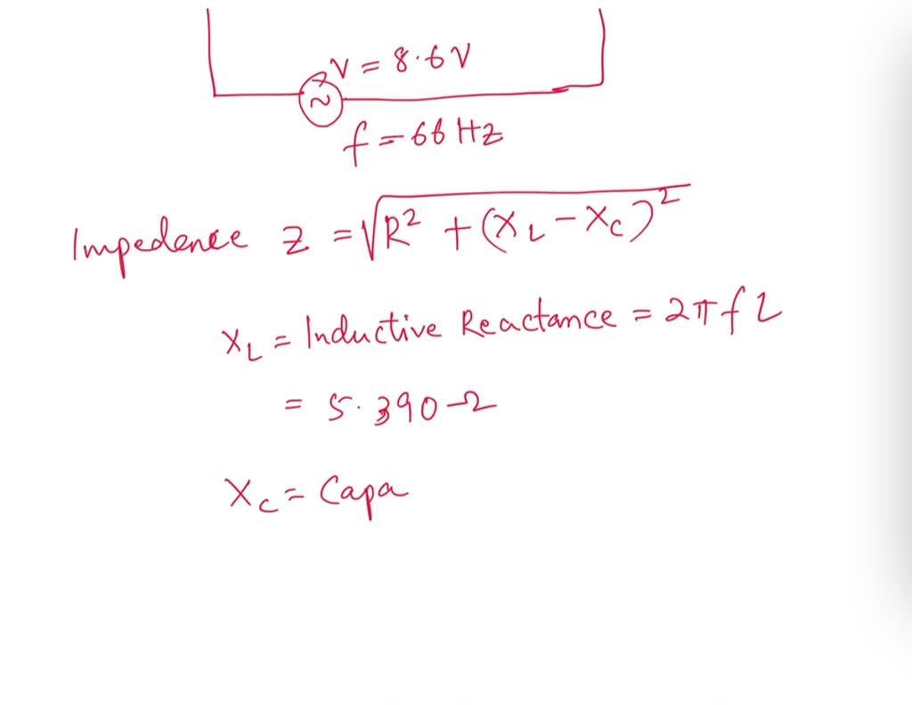 SOLVED Chack My Mo Required Information Problem 21 037 Serles RLC 