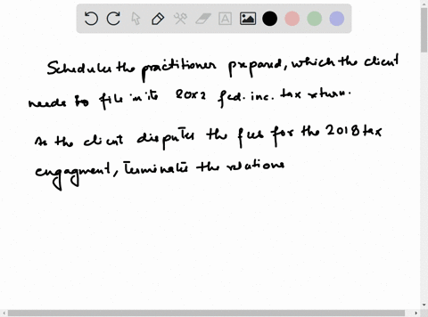 a-practitioner-is-engaged-to-prepare-a-clients-federal-income-tax-return-for-20x1-and-20x2-the-practitioner-files-the-20x1-return-on-the-clients-behalf-and-provides-copies-of-the-20x1-return-19436
