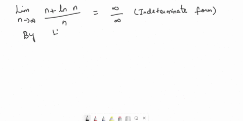 a-show-the-following-limit-of-a-sequence-n-inn-lim-1-n-0-n-b-use-the-limit-comparison-test-to-show-n-inn-that-converges-n3-n-nlnn-hint-n-inn-n-inn-n2-73-n-69408