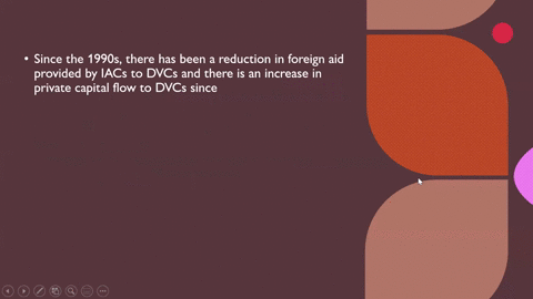what-were-the-trends-in-government-provided-foreign-aid-versus-private-capital-flows-to-the-dvcs-in-35464