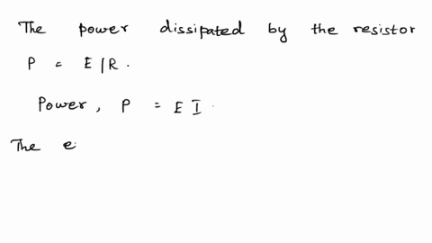 a-resistor-has-a-nominal-stated-value-of-10-1-a-voltage-is-impressed-on-the-resistor-and-the-power-dissipation-is-to-be-calculated-in-two-different-ways-afromperand-bfrompei-calculate-the-er-44923