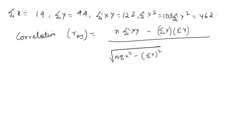 SOLVED: Question 8 8. For the following observations, plot a scatter ...