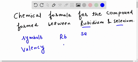 what-is-the-chemical-formula-for-the-compound-formed-between-rubidium-and-selenium-formula-52094