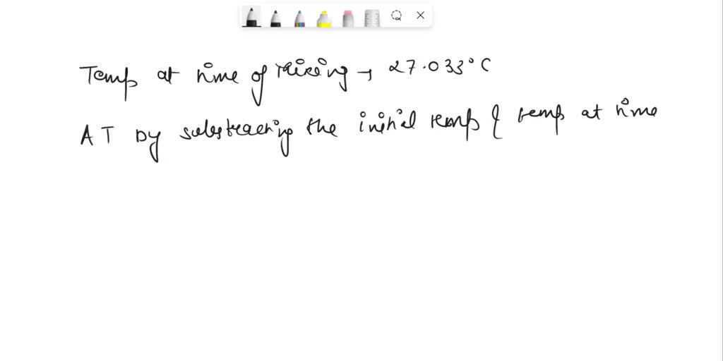 SOLVED A student mixed 30.0 mL of 1.00 M HCL with 30.0 mL of 1.00 M