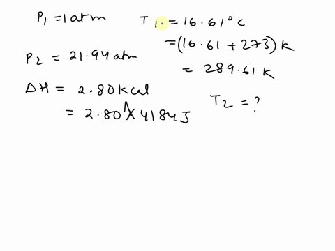 acetic-acid-has-melting-point-of-1661-c-at-100-atm-the-enthalpy-of-melting-is-280-kcalmol-and-the-change-in-volume-is-961-mlmol-calculate-the-melting-point-in-c-of-acetic-acid-at-2194-atm-as-24833