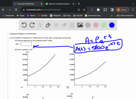 graphing-calculatar-recommended-sum-of-5600-invested-at-an-interest-rate-0f-7-per-year-compounded-contlnuously-a-find-the-value-at-af-the-investment-after-years_-at-b-draw-graph-of-at-at-30-95059