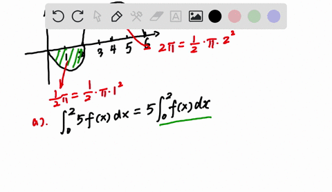 5-points-evaluate-tha-integrals-for-fx-shown-in-the-figure-below-the-two-parts-of-the-graph-are-semicircles-jg-sfxdx-b-j6-2fxdx-3pi-c-1a-2fxdx-3pi2-fs-sfx-dx-45pi4-30342