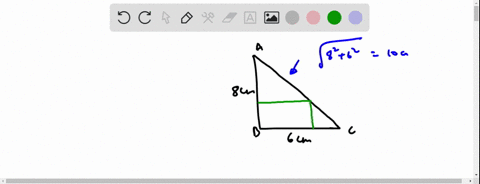 suppose-that-a-right-triangle-has-legs-of-lengths-8-cm-and-6-cm-note-that-the-legs-of-a-right-triangle-are-the-two-sides-that-are-not-the-hypotenuse-a-rectangle-is-inscribed-in-this-right-tr-33511