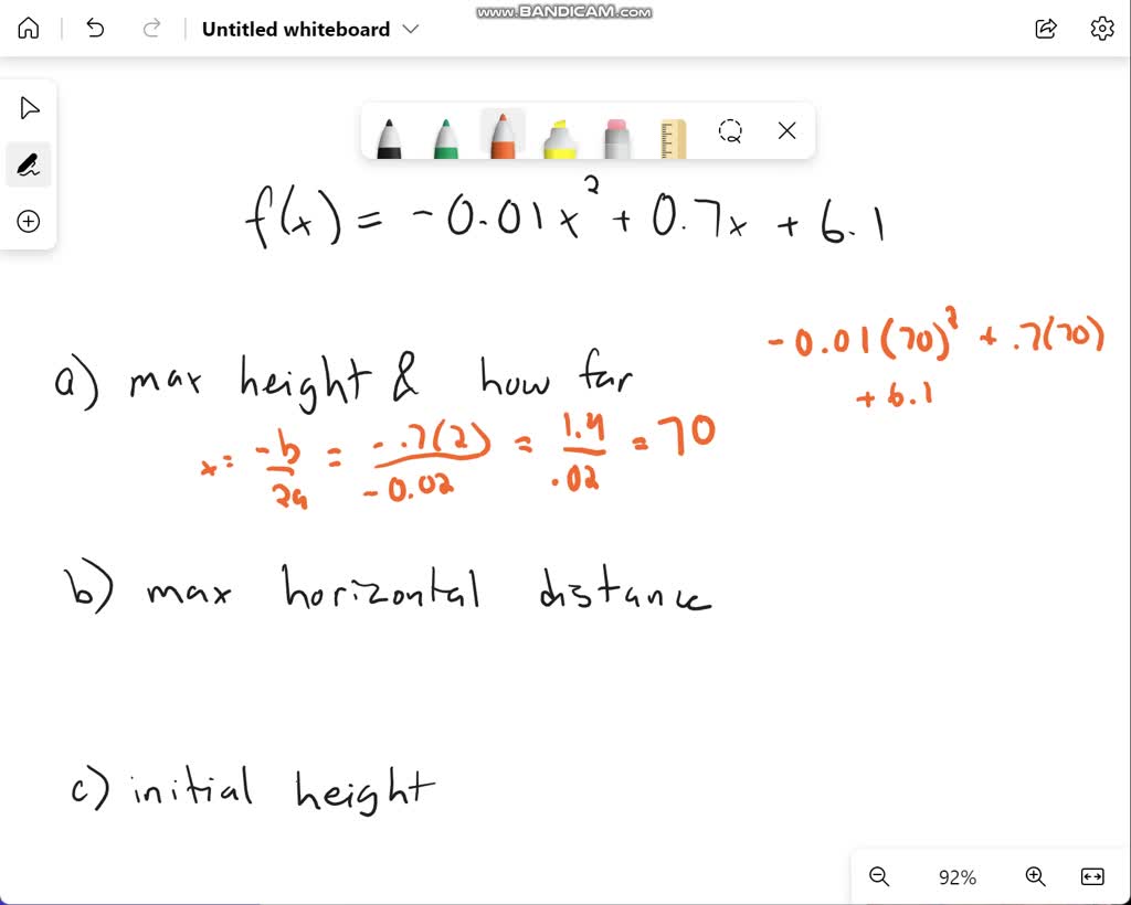 SOLVED An athlete whose event is the shot put releases the shot with