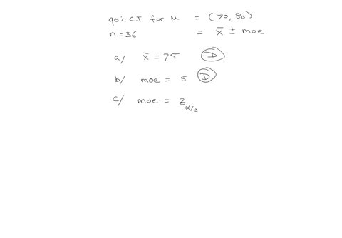 a-90-confidence-interval-for-a-population-mean-is-70-80-the-population-distribution-is-approximately-normal-and-the-population-standard-deviation-is-unknown-this-confidence-interval-is-based-06022