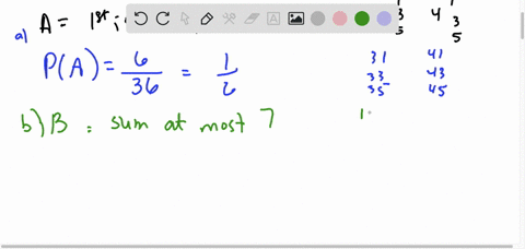 you-roll-two-six-sided-fair-dice-a-let-a-be-the-event-that-either-a-3-or-4-is-rolled-first-followed-by-an-odd-number-pa-round-your-answer-to-four-decimal-places-b-let-b-be-the-event-that-the-56858