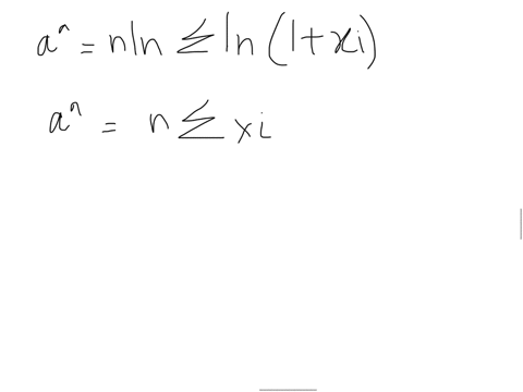 4-suppose-that-x1-x2-xn-are-independently-and-identically-distributed-with-probability-density-function-given-by-fx-1-x-1-0-x-0-if-the-maximum-likelihood-estimator-mle-of-is-given-by-n-ln-qn-i1-1-xi-a