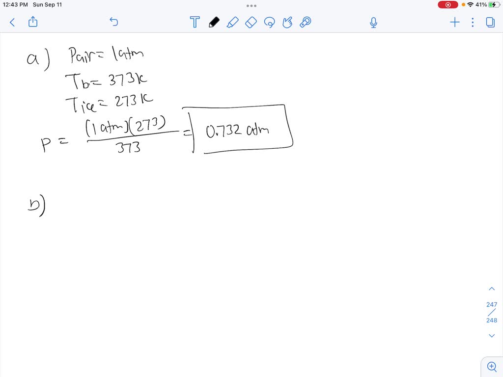 SOLVED A rigid, hollow sphere is submerged in boiling water in a room