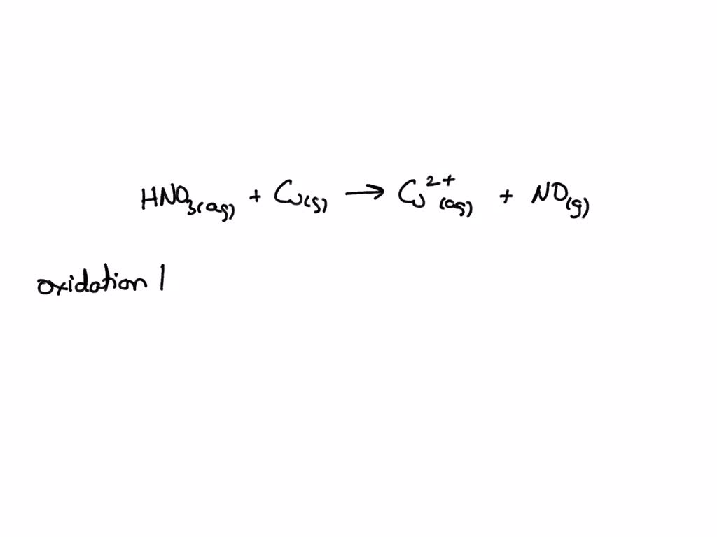 SOLVED What is the oxidation half reaction for the reaction of excess